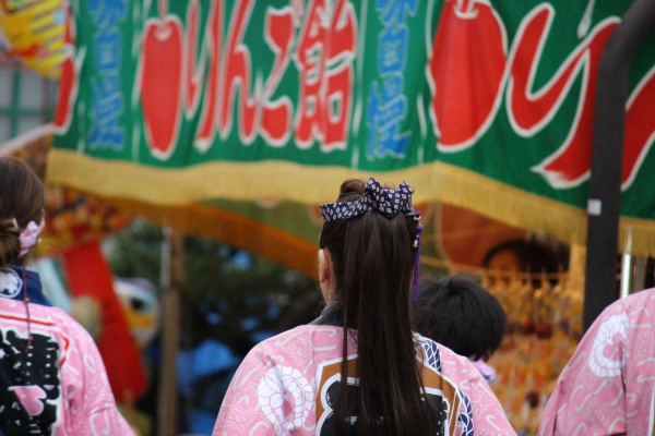 ボシタ祭り髪型シンプル系