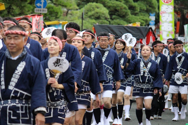 2016年ボシタ祭り九州電力グループ翔青會本祭写真画像